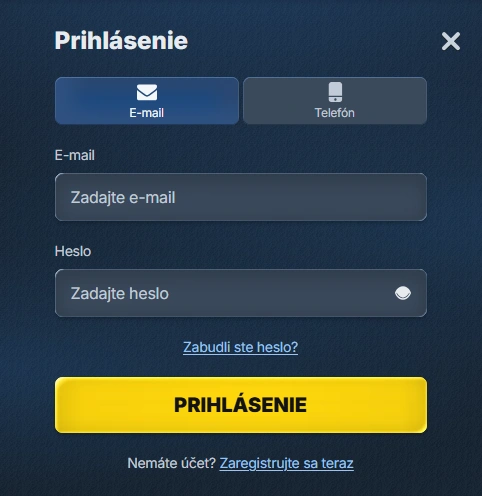 Account Setup and Login